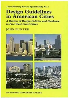 Coperta cărții Design Guidelines in American Cities