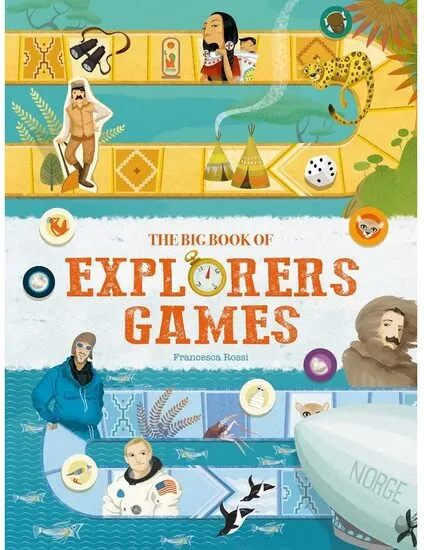 Coperta cărții The Big Book of Explorers Games