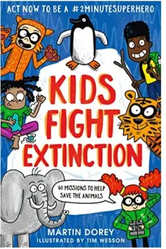 Coperta cărții Kids Fight Extinction
