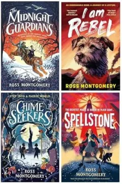 Coperta cărții Ross Montgomery 4 Books Collection Set (the Midnight Guardians, The Chime Seekers, Spellstone And I Am Rebel)