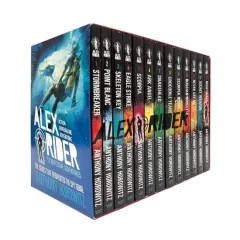 Coperta cărții Alex Rider Series 13 Books Collection Set By Anthony Horowitz: 13 Explosive Adventures