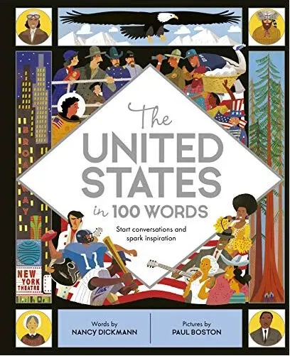 Coperta cărții United States in 100 Words