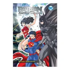 Coperta cărții Batman and the Justice League Vol. 1, Shiori Teshirogi