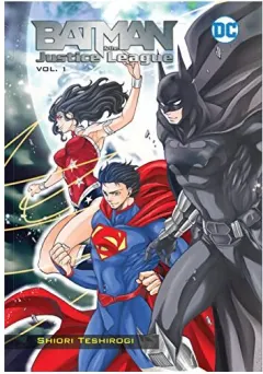 Coperta cărții Batman and the Justice League Vol. 1, Shiori Teshirogi