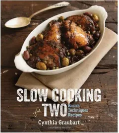 Coperta cărții Slow Cooking for Two, Cynthia Stevens Graubart