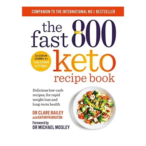 Coperta cărții Fast 800 Keto Recipe Book