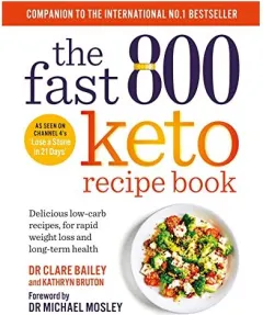 Coperta cărții Fast 800 Keto Recipe Book