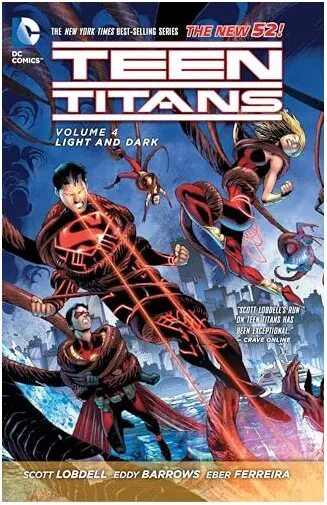 Coperta cărții Teen Titans Vol. 4, Scott Lobdell
