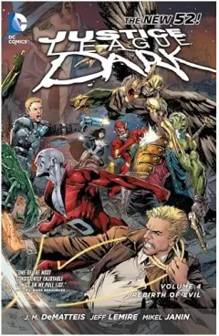 Coperta cărții Justice League Dark, Jeff Lemire
