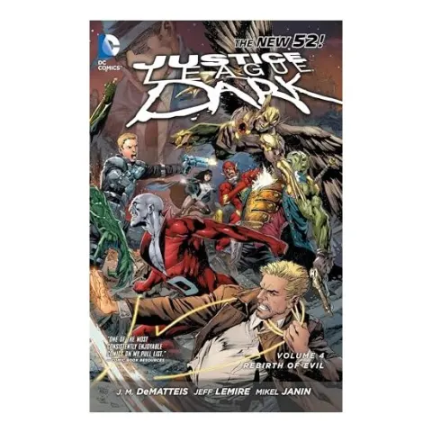 Coperta cărții Justice League Dark, Jeff Lemire
