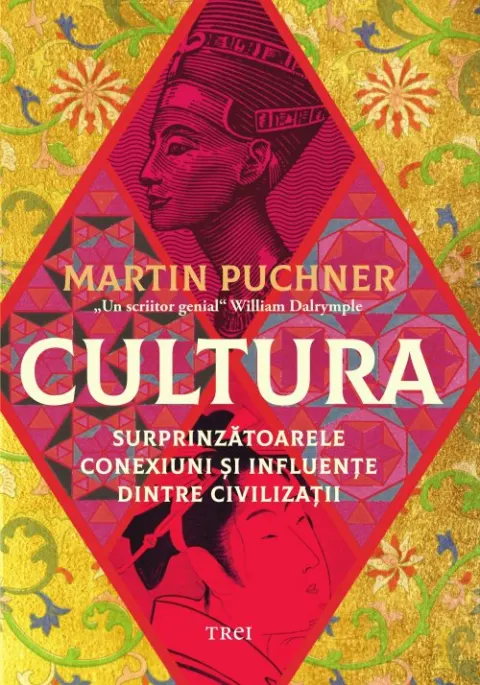 Coperta cărții Cultura. Surprinzătoarele conexiuni și influențe dintre civilizații - Martin Puchner