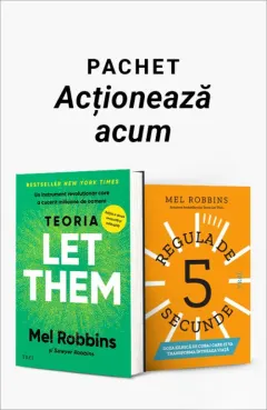Coperta cărții Pachet Acționează acum. Teoria Let Them/Regula de 5 secunde - Mel Robbins