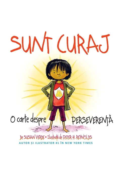 Coperta cărții Sunt curaj. O carte despre perseverenta