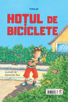 Coperta cărții Hotul de biciclete. Trei prieteni curiosi