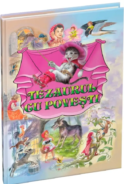Coperta cărții Tezaurul cu povesti