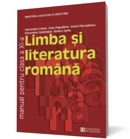 Coperta cărții Limba și literatura română. Manual pentru clasa a XI-a