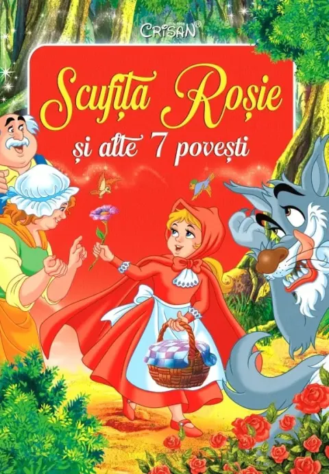 Coperta cărții Scufita Rosie si alte 7 povesti