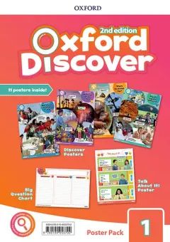 Coperta cărții Oxford Discover 2E Level 1 Posters- REDUCERE 60%