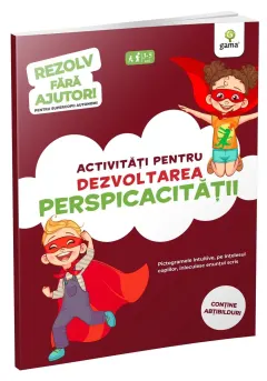 Coperta cărții Activitati pentru dezvoltarea perspicacitatii • 3-5 ani