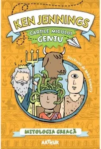 Coperta cărții Cartile micului geniu. Mitologia greaca