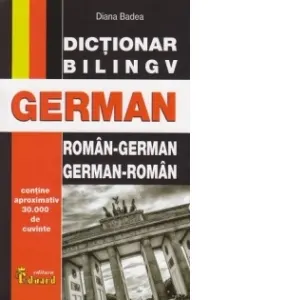 Coperta cărții Dictionar bilingv roman-german / german-roman