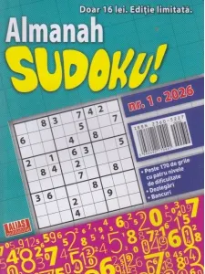 Coperta cărții Almanah Sudoku, Nr.1/2026