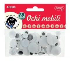 Coperta cărții Accesorii Craft - AD006 Ochii mobili