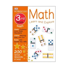 Coperta cărții DK Workbooks: Math, Third Grade Learn and Explore