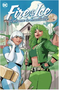 Coperta cărții Fire & Ice: welcome to Smallville