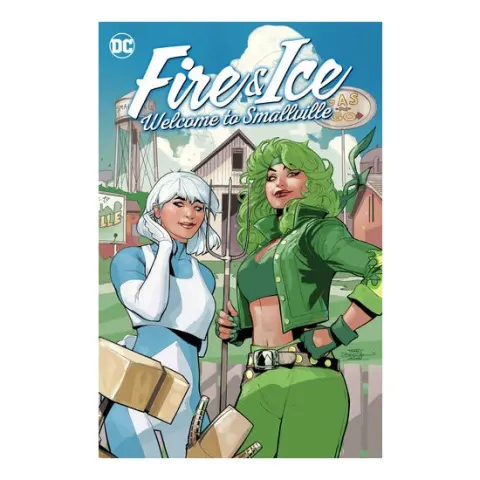 Coperta cărții Fire & Ice: welcome to Smallville