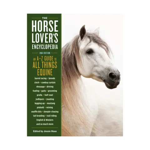 Coperta cărții The horse-lover's encyclopedia: A-to-Z guide