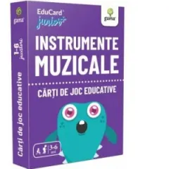 Coperta cărții Carti de joc educative. Instrumente muzicale