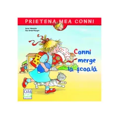 Coperta cărții Conni merge la școală