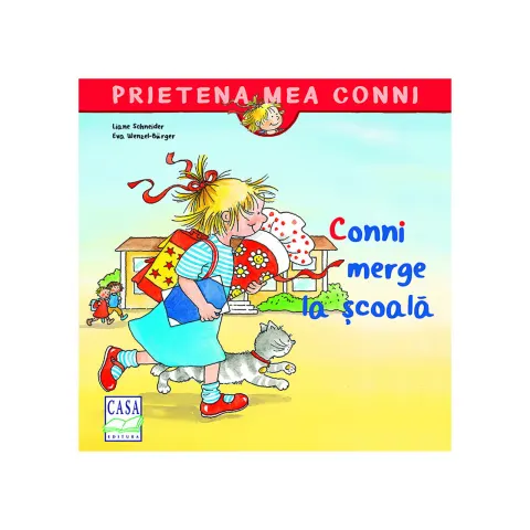 Coperta cărții Conni merge la școală