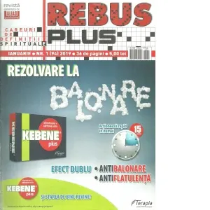 Coperta cărții Rebus Plus. Nr. 1 (94)/2019