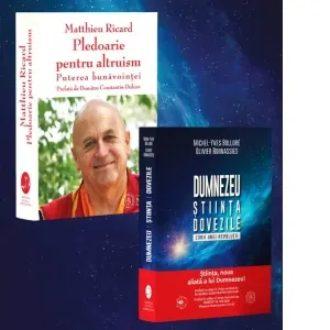 Coperta cărții Pachet promotional Colectia Noua Spiritualitate: 1. Dumnezeu, stiinta, dovezile; 2. Pledoarie pentru altruism