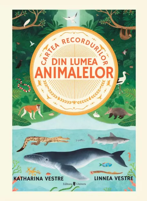 Coperta cărții Cartea recordurilor din lumea animalelor