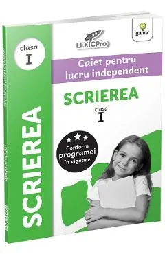 Coperta cărții Scrierea - Clasa 1