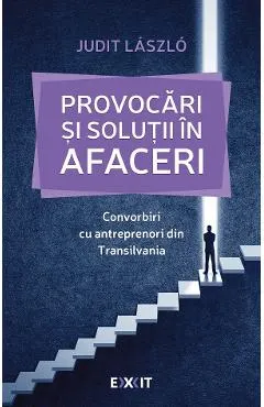 Coperta cărții Provocari si solutii in afaceri. Convorbiri cu antreprenori din Transilvania