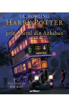 Coperta cărții Harry Potter si prizonierul din Azkaban - J. K. Rowling