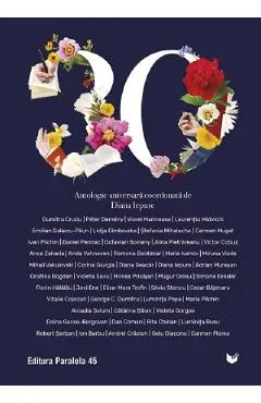 Coperta cărții 30. Antologie aniversara Paralela 45