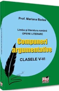Coperta cărții Compuneri argumentative - Clasele 5-6