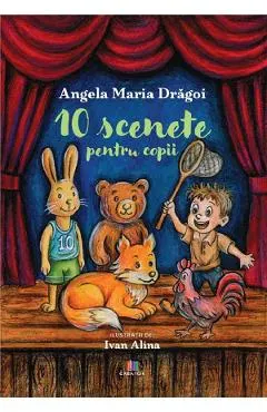 Coperta cărții 10 scenete pentru copii