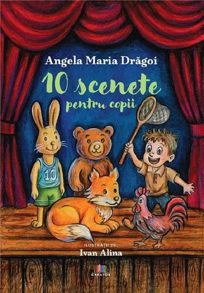 Coperta cărții 10 scenete pentru copii