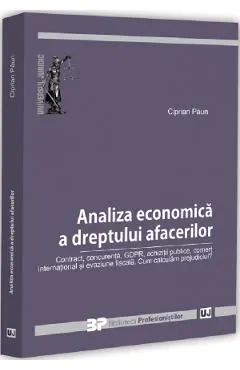 Coperta cărții Analiza economica a dreptului afacerilor