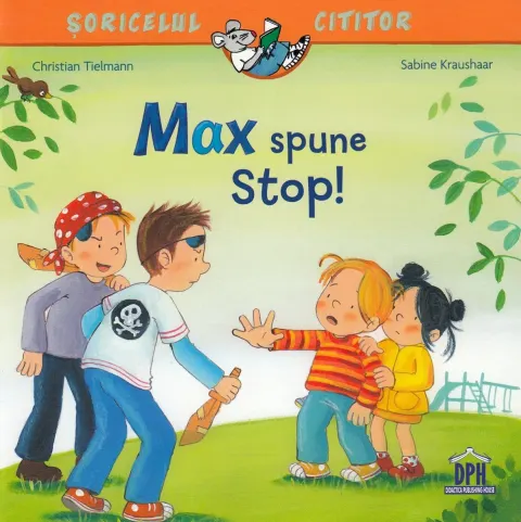 Coperta cărții Max spune Stop!