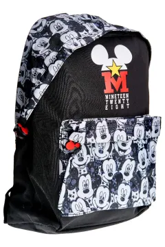Coperta cărții Rucsac gimnaziu 1 compartiment, 1 buzunar 42x30x14 cm Mickey