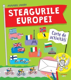 Coperta cărții Steagurile Europei. Carte de activitati