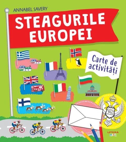 Coperta cărții Steagurile Europei. Carte de activitati