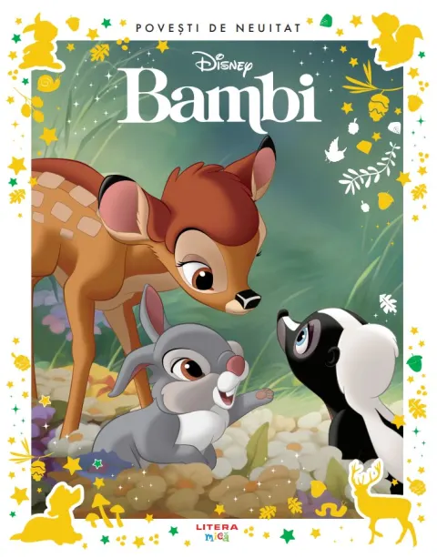 Coperta cărții Bambi. Volumul 1. Disney. Povesti de neuitat